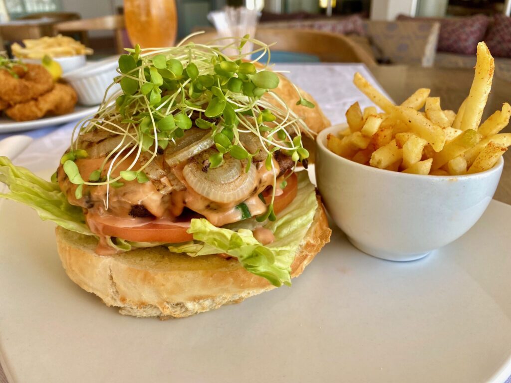 Crayfish Lounge food